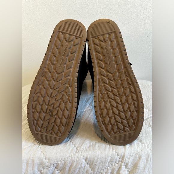 Koolaburra by UGG Shearling Boots Victoria Short w Side Bows - Black Size 10 EUC - Picture 6 of 8